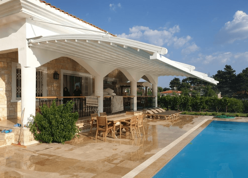 Oval Pergola